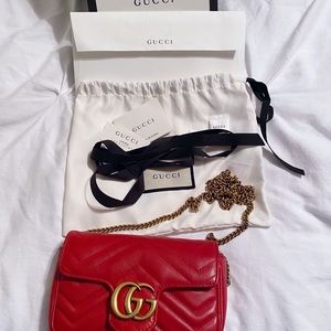 Gucci GG Marmont matelassé leather super
